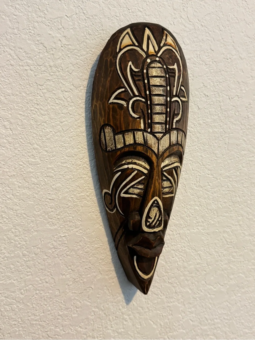 Wall Decor Handcrafted African Mask 11.5